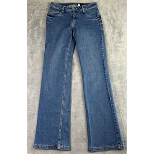 Lawman Denim Jeans Straight‎ Leg Women's 5/6 Embroidered Gems Western Cowgirl